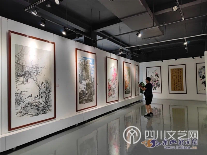 “向党汇报”庆祝中国共产党成立100周年乐山市书画作品展.jpg