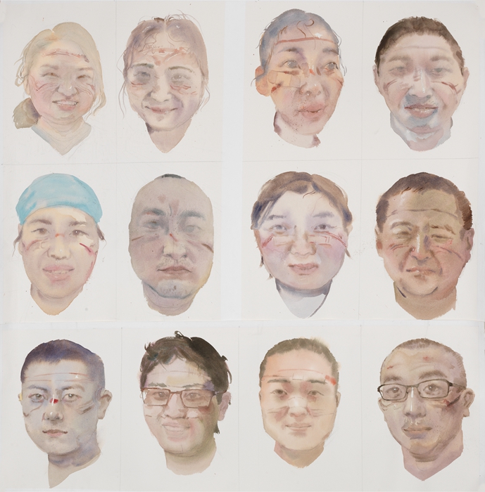 169、彭程-最美的面孔 114x117cm.jpg