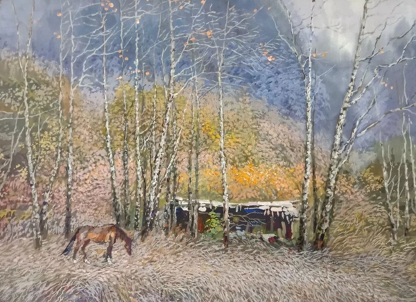 南江遗民小景（水粉画）80cm55cm.jpg