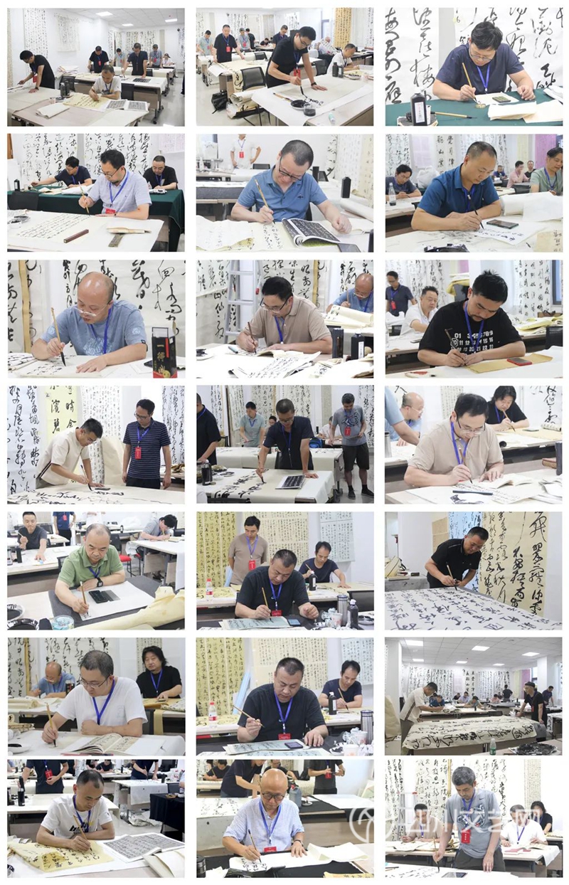 学员认真临帖和做临创转化训练.jpg