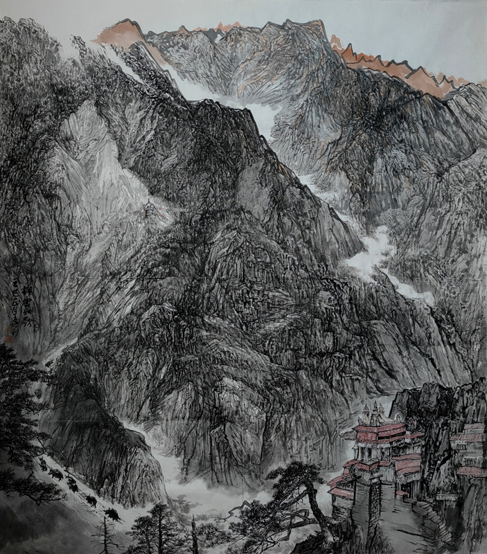 国画《 祥云如歌》 200cmx176cm.jpg